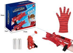 Игровой набор Spider-man, перчатка, 2 баллончика с "жидкой паутиной", F66-8