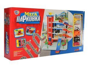 Игровой набор Гараж-парковка, 5 этажей, 4машинки, лифт, 0845