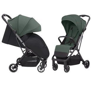 Коляска прогулянкова CARRELLO Nova CRL-5521 Rainforest Green, візочок Карелло Нова