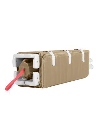 Манеж дитячий CARRELLO Porta CRL-18103 Sand Beige (Карелло Порта), дворівневе дно, 125х65х79 см