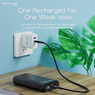 Повербанк Power Bank KONFULON A30 20000 mAh 15W