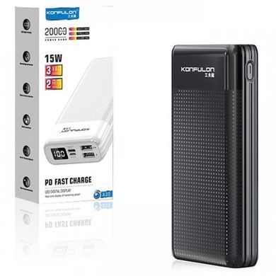 Повербанк Power Bank KONFULON A30 20000 mAh 15W