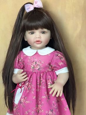 Лялька вінілова 55см, ручна робота, вишукана лялька для дівчинки, Reborn Baby Doll 7