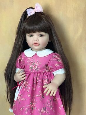 Лялька вінілова 55см, ручна робота, вишукана лялька для дівчинки, Reborn Baby Doll 7