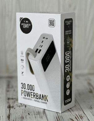 Повербанк power bank POWERWAY TX30 30000 mAh