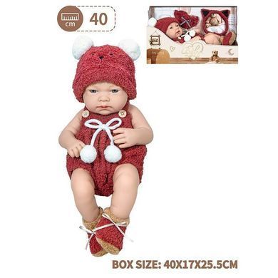 Пупс мягкий с одеждой, кукла борн 34 см, 8804-2