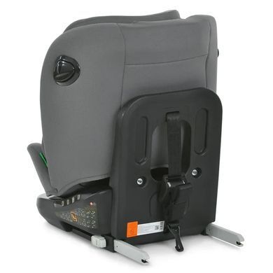 Автокрісло дитяче EL CAMINO i-Free, поворот 360&deg;, Isofix, i-Size R129 (40-150см), сіре, ME 1187 Shadow Gray