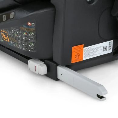 Автокрісло дитяче EL CAMINO i-Free, поворот 360&deg;, Isofix, i-Size R129 (40-150см), сіре, ME 1187 Shadow Gray