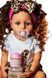 Кукла виниловая 55см, ручная работа, мулатка с кучеряшками, Reborn Baby Doll 56
