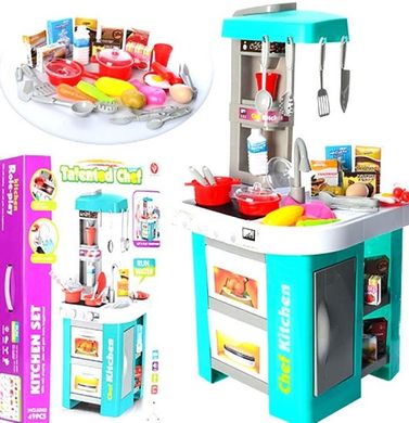 Дитяча ігрова кухня, Kitchen Chef з водою, звукові ефекти, аксесуари,34х72,5х33 см, 922-48