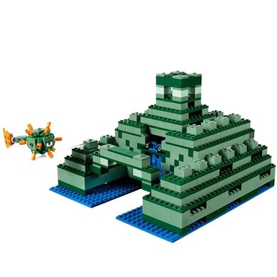 Конструктор "Майнкрафт-подводная крепость" 1122 детали, 1099