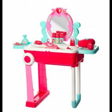 Детское игровое трюмо, с чемоданом, аксессуары, Limo Toy 008-923