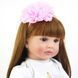 Лялька вінілова 55см, ручна робота, вишукана лялька для дівчинки, Reborn Baby Doll 8