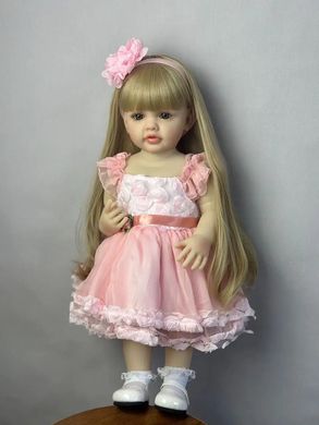 Кукла виниловая 55см, ручная работа, изысканная кукла для девочки, Reborn Baby Doll 9