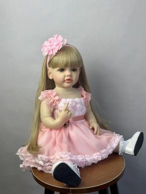 Лялька вінілова 55см, ручна робота, вишукана лялька для дівчинки, Reborn Baby Doll 9