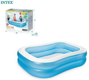 Басейн надувний "Сімейний", 203х152х48 см, 540л., Intex 57180 NP