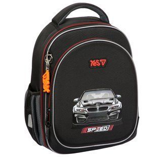 Рюкзак школьный полукаркасный Yes Speed Zone LED S-109S