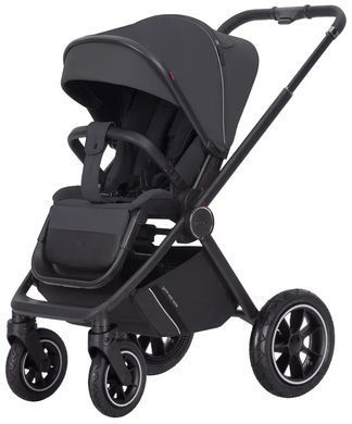 Коляска универсальная 2 в 1, CARRELLO Ultimo CRL-6516 BF (2in1 AIR) Harbor Grey, темно-серая, Карелло Ультимо