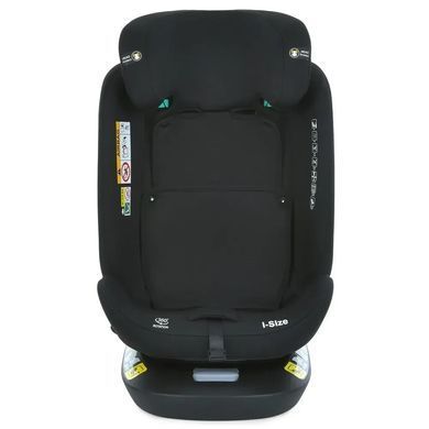 Детское автокресло EL CAMINO i-HOLD, поворот 360&deg;, ISOFIX, рост 40-150см, черное, ME 1188 Black