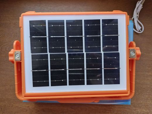 Переносний ліхтар прожектор на сонячній батареї Solar Led Light із функцією power bank