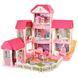 Будиночок з ляльками Fairy Care, меблями та аксесуарами, 3 поверхи, 70*70*73см, 7003
