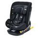 Автокрісло дитяче EL CAMINO i-HOLD, поворот 360&deg;, ISOFIX, зріст 40-150см, чорне, ME 1188 Black