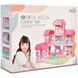Будиночок з ляльками Fairy Care, меблями та аксесуарами, 3 поверхи, 70*70*73см, 7003