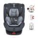 Автокрісло дитяче EL CAMINO Everest, поворот 360&deg;, Isofix, 0-36 кг, сіре, ME 1114 Dark Gray