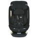 Детское автокресло EL CAMINO i-HOLD, поворот 360&deg;, ISOFIX, рост 40-150см, черное, ME 1188 Black