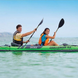 Надувная байдарка лодка (каяк) Intex Challenger K2 kayak, 68306, с насосом и веслами, 351х76см, до 180кг
