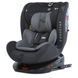 Автокрісло дитяче EL CAMINO Everest, поворот 360&deg;, Isofix, 0-36 кг, сіре, ME 1114 Dark Gray