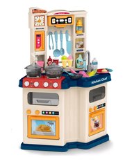 Детская игровая кухня "Талантливый Повар" с водой, паром, 67 предмета, 79*57*30 см, 922-113