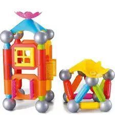 Конструктор магнитный 3D Magic Park, 50 деталей, QF8117E
