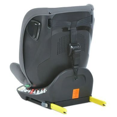 Автокрісло дитяче EL CAMINO i-HOLD, поворот 360&deg;, ISOFIX, зріст 40-150см, сіре, ME 1188 Shadow Gray