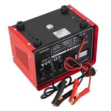 Зарядний пристрій для акумуляторів 12/24V з амперметром CD-50A