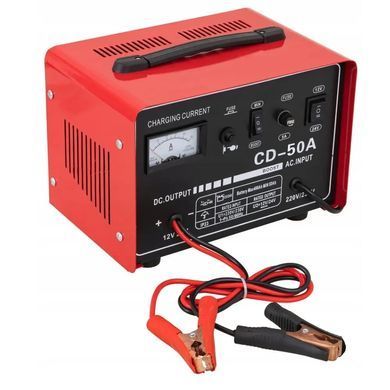 Зарядний пристрій для акумуляторів 12/24V з амперметром CD-50A