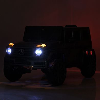 Электромобиль детский машина Джип Mercedes G500 белый (M 5803EBLR-1)