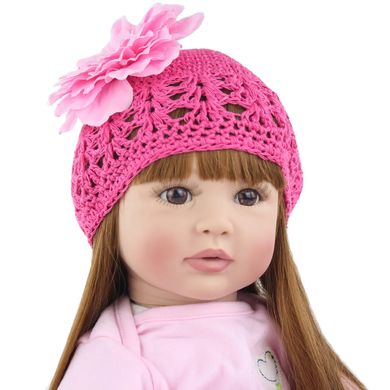 Кукла виниловая 55см, ручная работа, изысканная кукла для девочки, Reborn Baby Doll 10