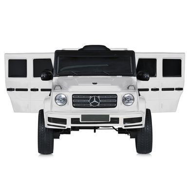 Электромобиль детский машина Джип Mercedes G500 белый (M 5803EBLR-1)
