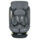 Автокрісло дитяче EL CAMINO i-HOLD, поворот 360&deg;, ISOFIX, зріст 40-150см, сіре, ME 1188 Shadow Gray