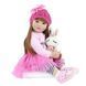 Лялька вінілова 55см, ручна робота, вишукана лялька для дівчинки, Reborn Baby Doll 10