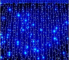 Гірлянда світлодіодна штора 300 LED, синя 3,0×2,0 м