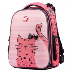 Рюкзак шкільний ортопедичний, каркасний, «YES» "Cats" H-12, 559021