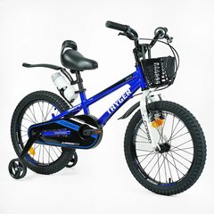 Велосипед детский двухколесный алюминиевый CORSO "TAYGER" 18 дюймов для мальчика, TG-40571
