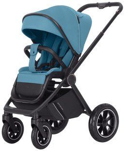 Коляска універсальна 2 в 1, візок CARRELLO Ultimo CRL-6516 BF (2in1 AIR) Aqua Blue, синя, Карелло Ультимо