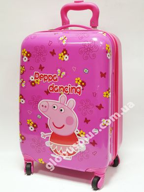 Детский чемодан дорожный на колесах 18" «Свинка Пеппа» 520421