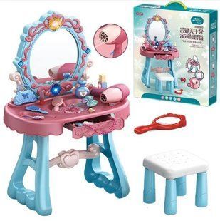 Дитяче ігрове трюмо "Dressing Table", стільчик, аксесуари (29 предметів), 678-610A