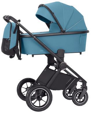Коляска універсальна 2 в 1, візок CARRELLO Ultimo CRL-6516 BF (2in1 AIR) Aqua Blue, синя, Карелло Ультимо
