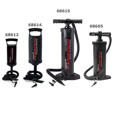 Насос ручний для надування Double Quick, Intex 68612, 0,9л