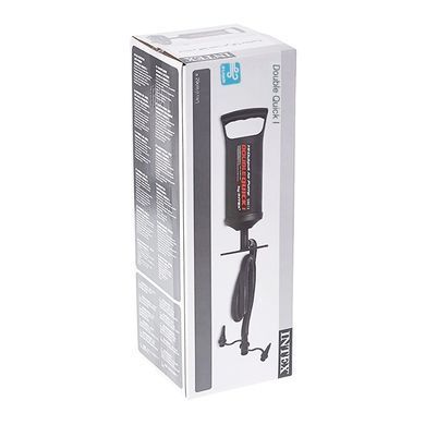 Насос ручний для надування Double Quick, Intex 68612, 0,9л